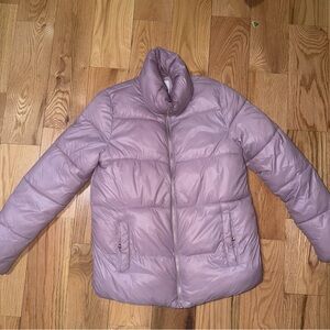 Old Navy | Women's Frost-Free Zip-Front Puffer Jacket lilac size M